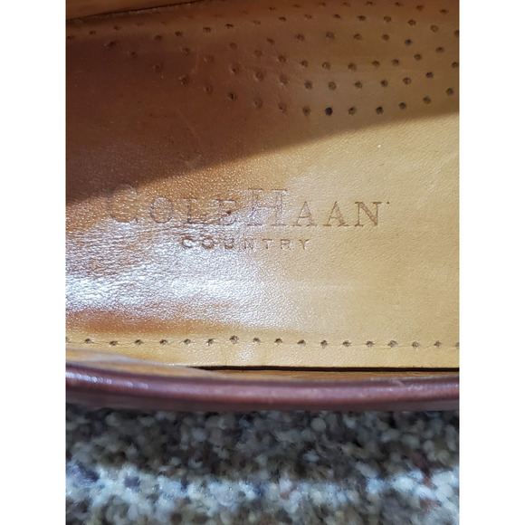 Cole Haan Men’s Brown Leather Loafers Size 8.5 AA – Vibram Sole Made in Brazil - Picture 6 of 7
